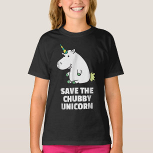 T-shirt Cadeau Hippo Lover  Hippo Chubby Unicorn   Hippo m