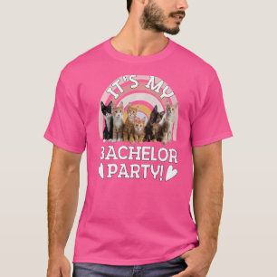 T-shirt Cadeau Homme Mariage Enterrement Vie de Garçon Ros