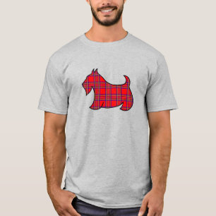 T-Shirt Cadeau Homme Scottish Terrier Écossais