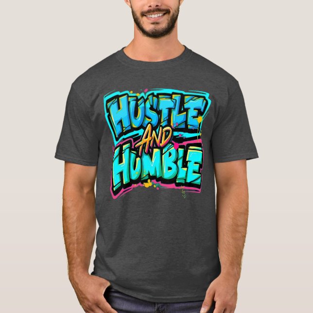 T-shirt Cadeau Hustle et Humble (Devant)