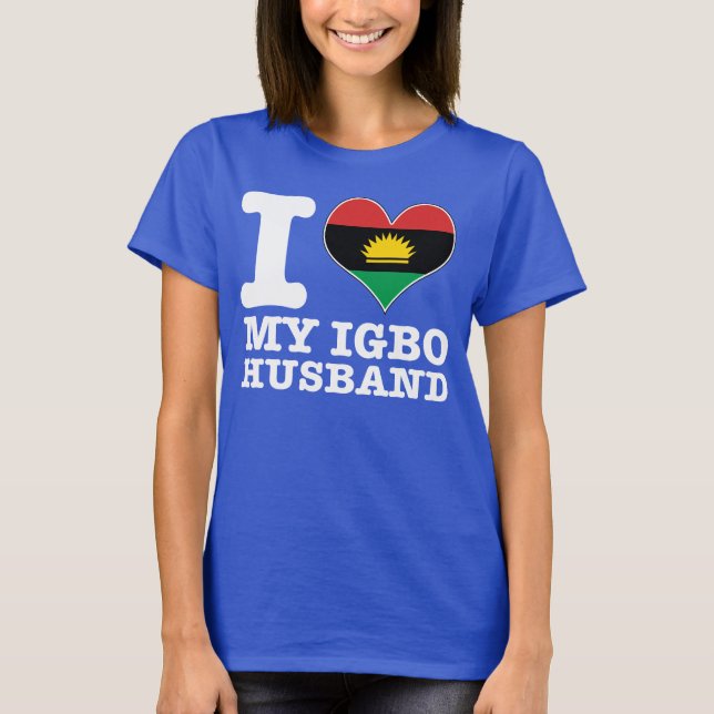 T-shirt Cadeau Igbo Husband (Devant)