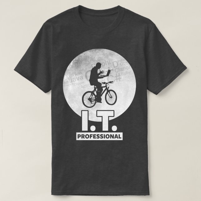 T-shirt Cadeau Inspiré des années 80 pour programmeurs dév (Design devant)