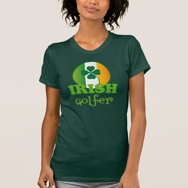 T-shirt Cadeau irlandais de golfeur (Devant)