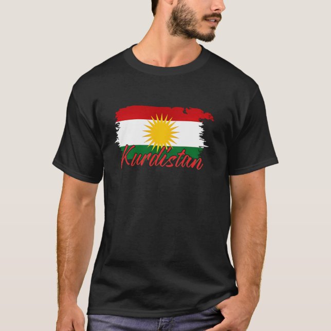 T-shirt Cadeau Kurdistan Kurde Vive Newroz Kurde Rojava (Devant)