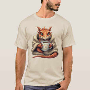 T-shirt Cadeau laid de Noël pour les amoureux de café et d
