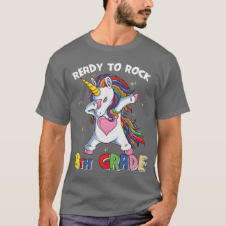 T-shirt Cadeau licorne dabbing Readyo Rock 8e année