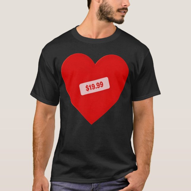 T-shirt Cadeau Love for Sale (Devant)