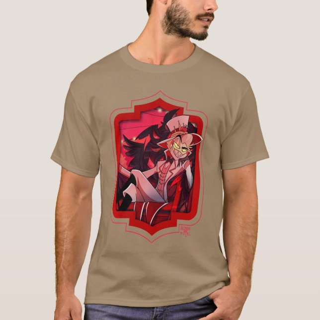 T-shirt Cadeau Lucifer de l'Hôtel Hazbin (Devant)