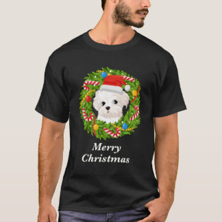 T-shirt Cadeau Maltais Pour Amoureux de les chiens Hommes