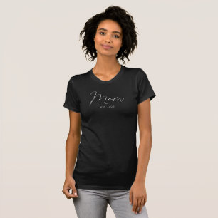 T-shirt Cadeau Maman Personnalisé