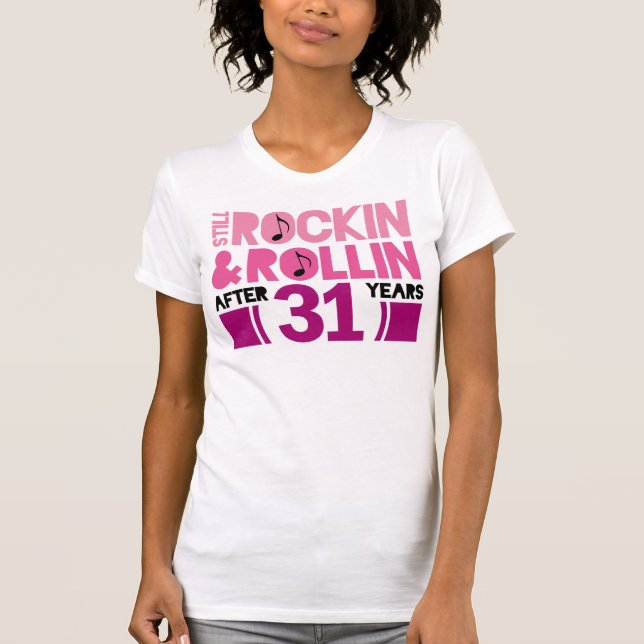 T-shirt Cadeau Mariage du 31e anniversaire (Devant)