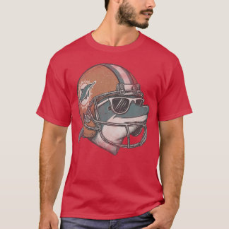 T-shirt Cadeau Miami Dolphins s Miami Football Mascot M517