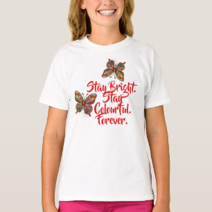 T-SHIRT CADEAU MODERNE SPÉCIAL COLORÉ FILLE SŒUR MAMAN