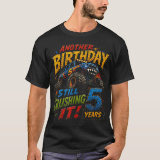 T-shirt Cadeau Monster Truck 5 Ans 5 Ans