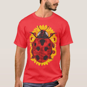 T-shirt Cadeau motif animal coléoptère coccinelle tourneso
