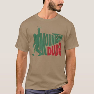 T-shirt Cadeau Mountain Dude