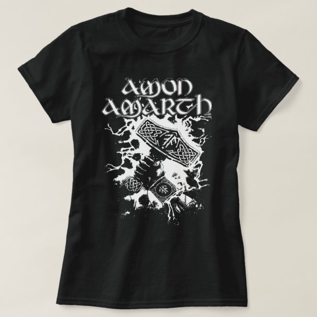 T-shirt Cadeau Musique Rétro Pour Amon Amarth Love Fans (Design devant)