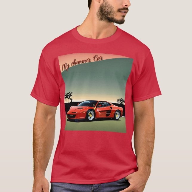 T-shirt Cadeau My Summer Car (Devant)