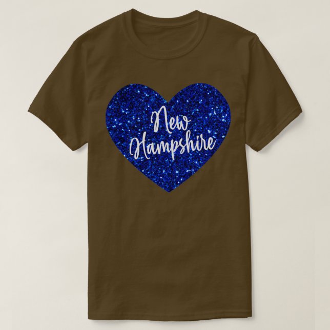 T-shirt Cadeau New Hampshire (Design devant)