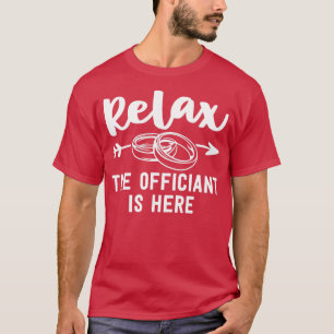 T-shirt Cadeau Officiel mariage Pour Hommes Drôle Ordain M