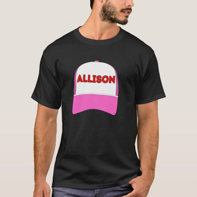 T-shirt Cadeau original et unique pour Allison (Devant)