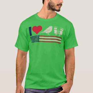 T-shirt Cadeau ornithologique d'observation des oiseaux