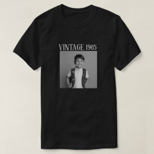 T-shirt Cadeau personnalisé 40e 30e anniversaire Vintage 1