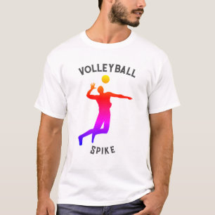 T-shirt Cadeau personnalisé de volley-ball pour garçons et