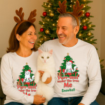 Cadeau personnalisé drôle et mignon de chat pour l