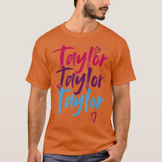 T-shirt Cadeau personnalisé Girlaylor Groovy 80 s