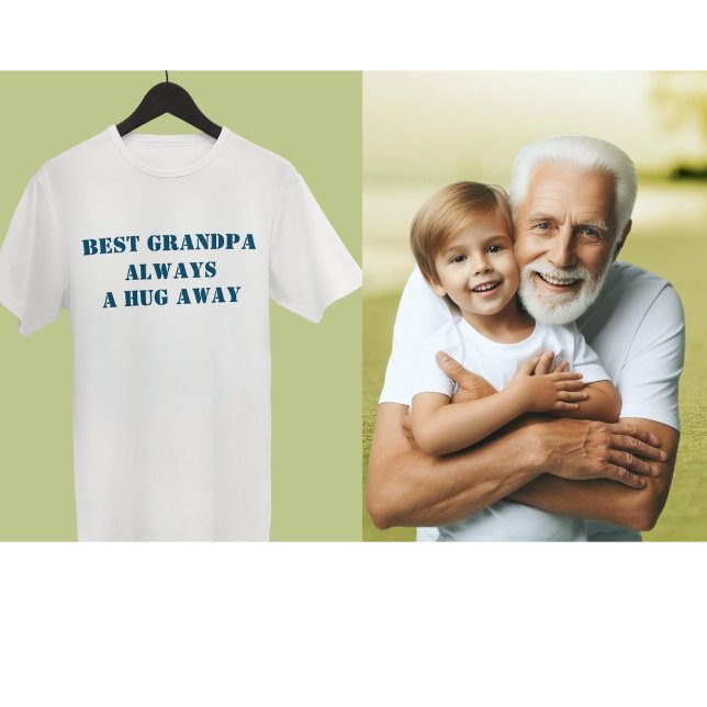 T-shirt Cadeau personnalisé Meilleur grand-père Jamais (Créateur téléchargé)