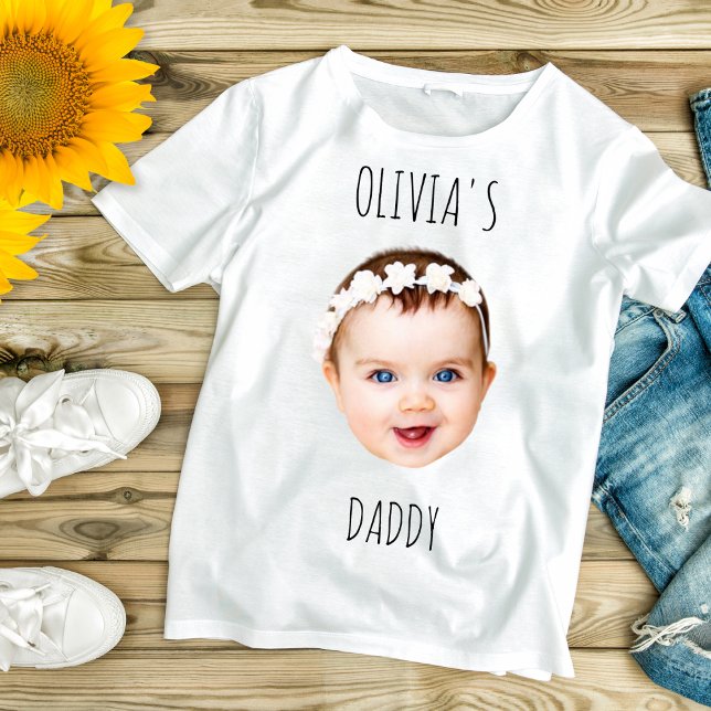 T-shirt Cadeau personnalisé pour bébé visage Nouveau cadea (Créateur téléchargé)
