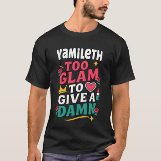 T-shirt Cadeau personnalisé pour femme YAMILETH YAMILETH p