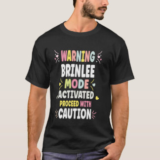 T-shirt Cadeau personnalisé pour femmes BRINLEE personnali