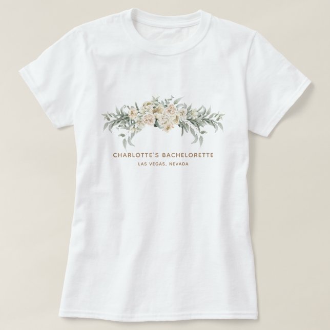 T-shirt Cadeau personnalisé pour l'enterrement de vie de j (Design devant)