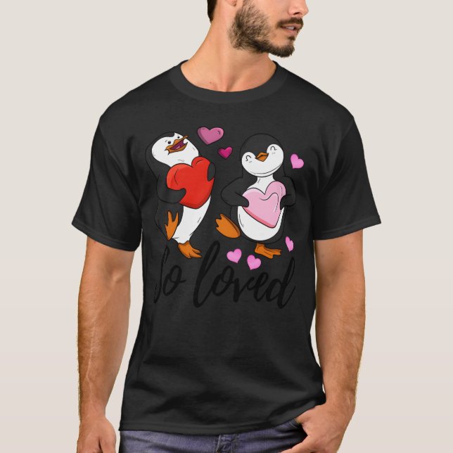 T-shirt Cadeau pingouin tant aimé (Devant)