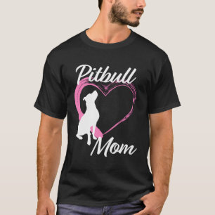 T-shirt Cadeau Pitbull pour les amoureux de Pitbull mignon