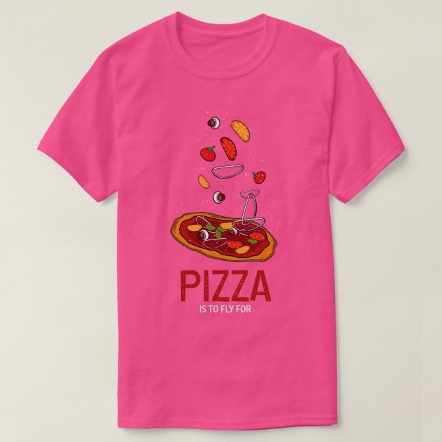 T-shirt Cadeau Pizza Pizza Lover (Design devant)