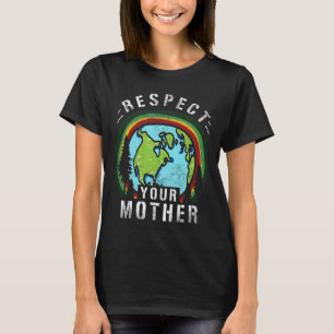 T-shirt Cadeau Planète Terre Et Changement Climatique - Ho