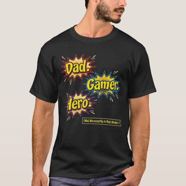 T-shirt Cadeau Pop Art Bande Dessinée (Devant)