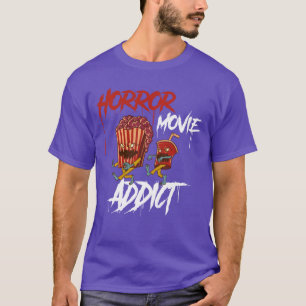 T-shirt Cadeau pour accro de film d'horreur