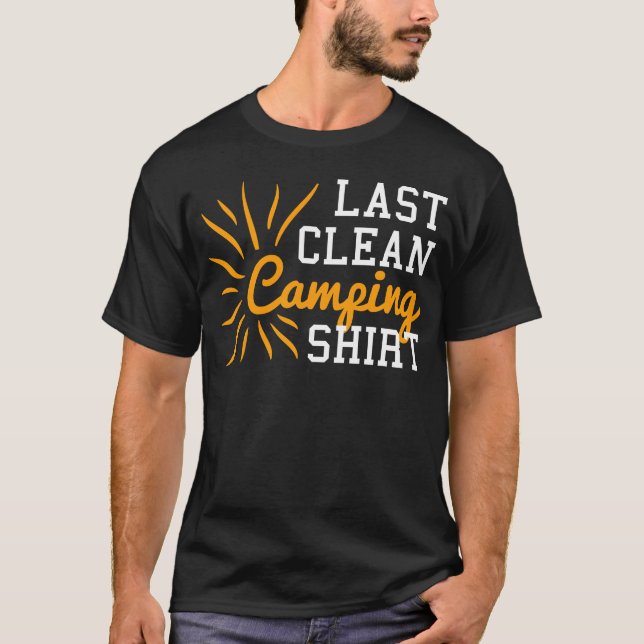 T-shirt Cadeau pour amateur de camping (Devant)