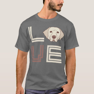 T-shirt Cadeau pour amateur de chiens Animaux Labrador