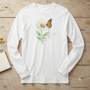 T-shirt Cadeau pour amateur de la nature papillon monarque
