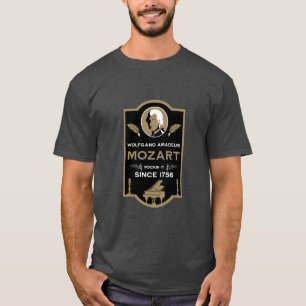 T-shirt Cadeau pour amateur de musique de Mozart