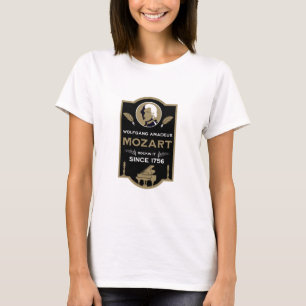 T-shirt Cadeau pour amateur de musique de Mozart