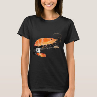 T-shirt Cadeau pour amateur de musique Mème de crevette dr