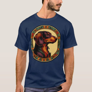 T-shirt Cadeau pour amateurs de chien saucisse Dachshund