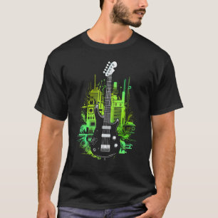 T-shirt Cadeau pour amoureux de synthétiseur de basse et m