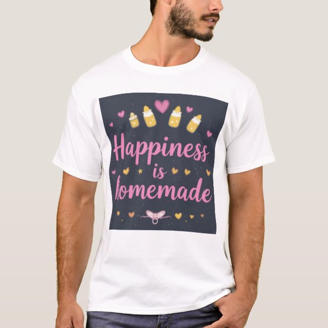 T-shirt Cadeau pour baby shower  (Devant)